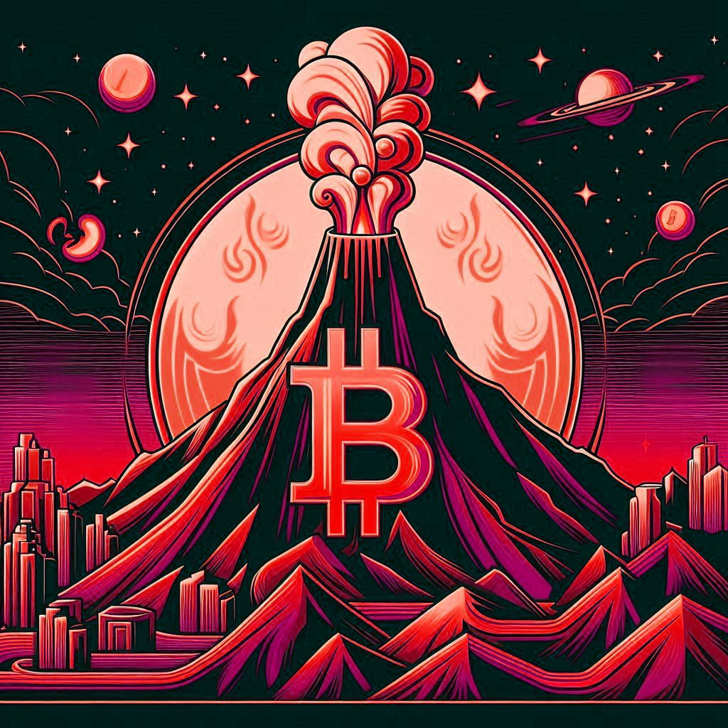 Bitcoin Volcano