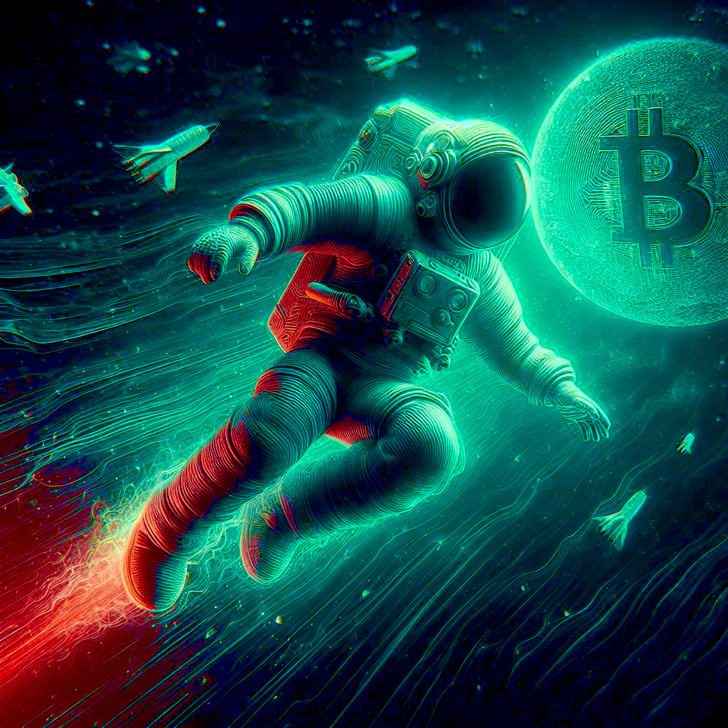 Cosmic Bitcoin Traveler